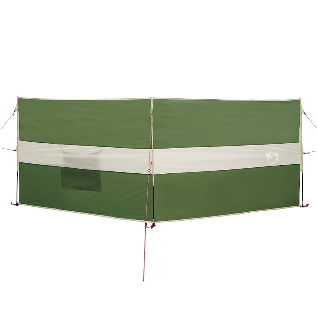 Windscherm camping waterdicht 344x120 cm groen