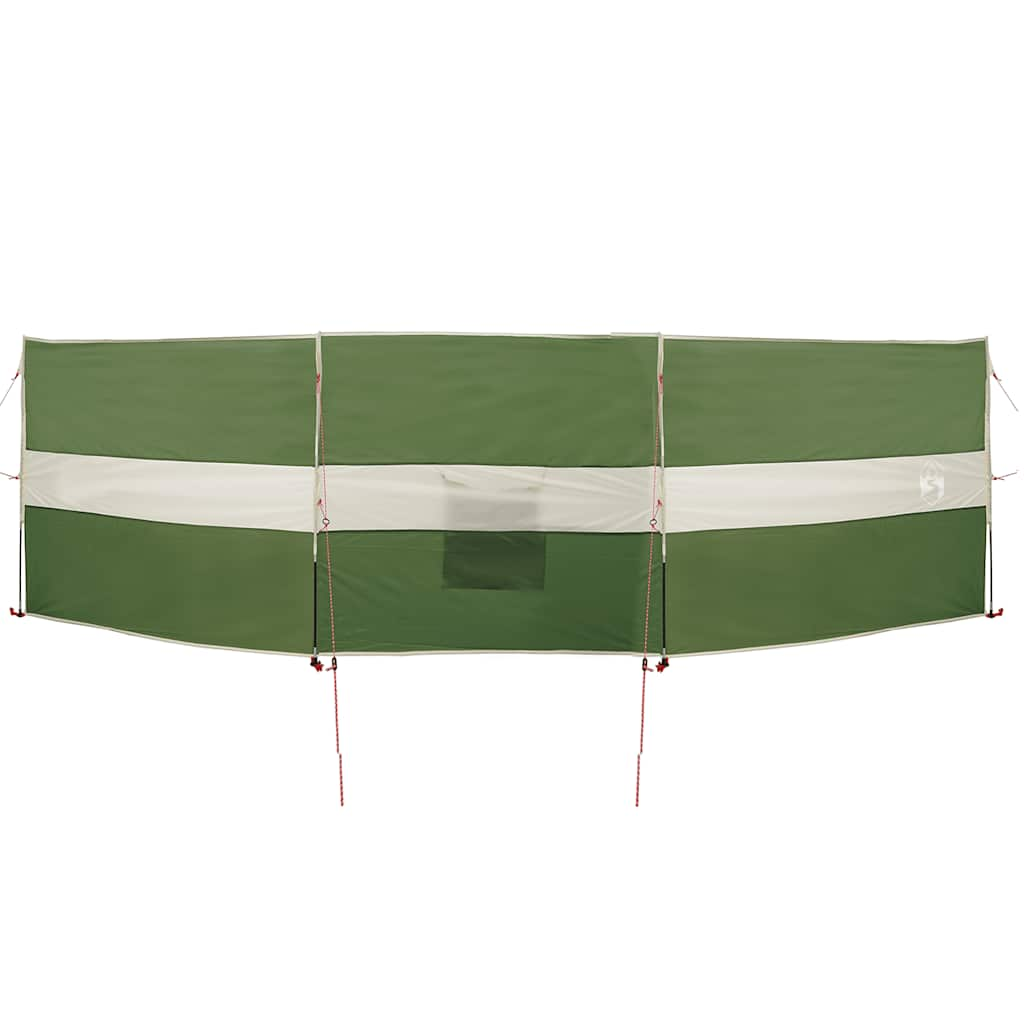 Windscherm camping waterdicht 490x123 cm groen