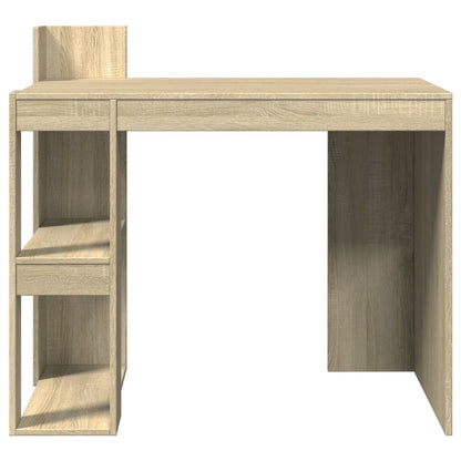 Bureau 103,5x56,5x94 cm bewerkt hout sonoma eikenkleurig