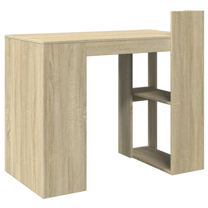 Bureau 103,5x56,5x94 cm bewerkt hout sonoma eikenkleurig