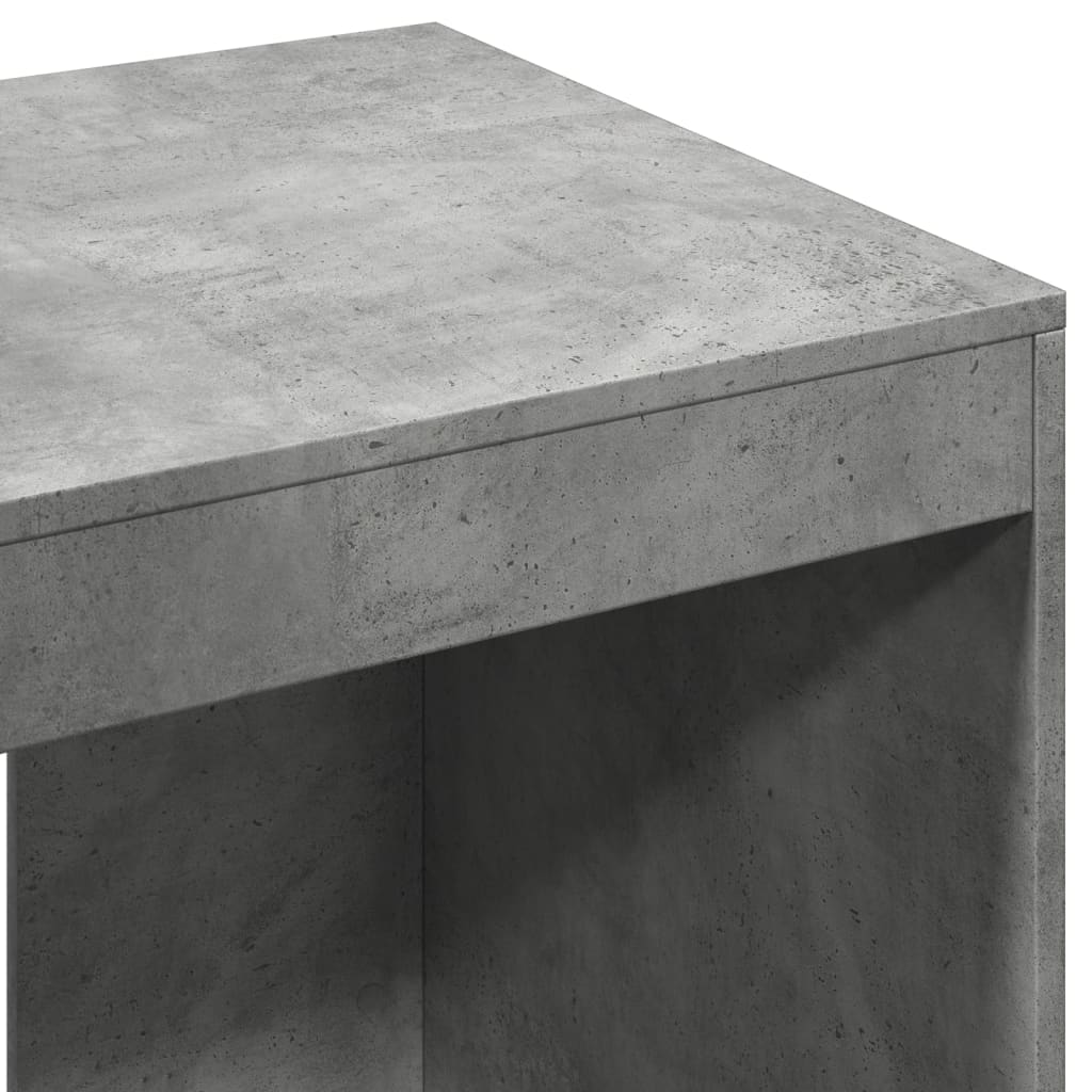 Bureau 103,5x56,5x94 cm bewerkt hout betongrijs