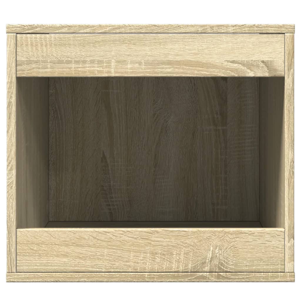 Kattenbakkast 47x59x42 cm bewerkt hout sonoma eikenkleurig