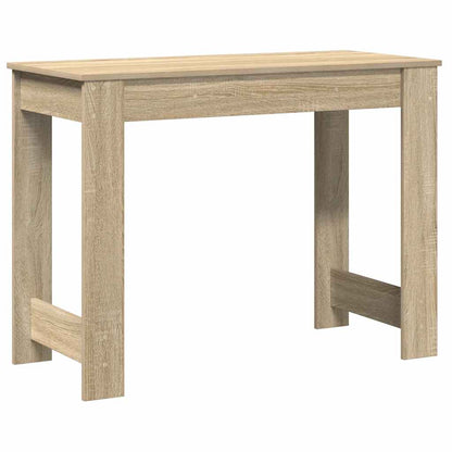 Bureau 100x45x75 cm bewerkt hout sonoma eikenkleurig